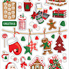 Carta Bella Christmas Cheer 6x13 Inch Chipboard Accents (CBCHR141021) (OUTLET)