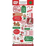 Carta Bella Christmas Cheer 6x13 Inch Chipboard Phrases (CBCHR141022) (OUTLET)