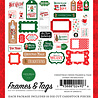 Carta Bella Christmas Cheer Frames & Tags (CBCHR141025) (OUTLET)
