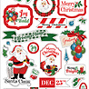 Carta Bella Dear Santa 6x13 Inch Chipboard Phrases (CBDE125022) (OUTLET)