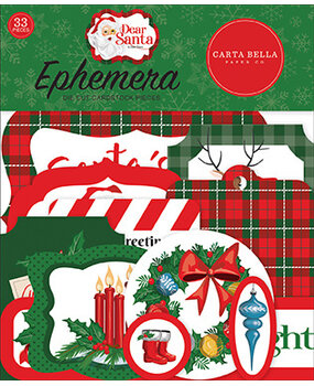 Carta Bella Dear Santa Ephemera (CBDE125024) (OUTLET) Carta Bella Dear Santa Ephemera (CBDE125024) (OUTLET)