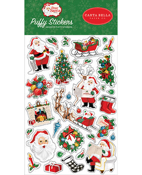 Carta Bella Dear Santa Puffy Stickers (CBDE125066) (OUTLET) Carta Bella Dear Santa Puffy Stickers (CBDE125066) (OUTLET)