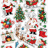 Carta Bella Dear Santa Puffy Stickers (CBDE125066) (OUTLET)