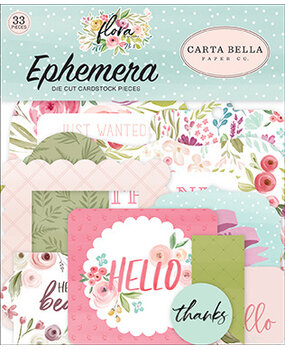 Carta Bella Flora No.3 Ephemera (CBF117024) (OUTLET) Carta Bella Flora No.3 Ephemera (CBF117024) (OUTLET)