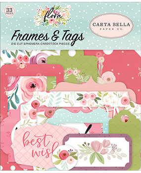 Carta Bella Flora No.3 Frames & Tags (CBF117025) (OUTLET) Carta Bella Flora No.3 Frames & Tags (CBF117025) (OUTLET)
