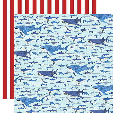 Carta Bella Fish Are Friends 6x6 Inch Paper Pad (CBFAF111023) (OUTLET)