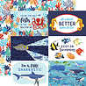 Carta Bella Fish Are Friends 6x6 Inch Paper Pad (CBFAF111023) (OUTLET)