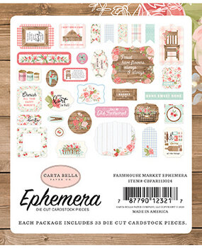 Carta Bella Farmhouse Market Ephemera (CBFAR113024) (OUTLET) Carta Bella Farmhouse Market Ephemera (CBFAR113024) (OUTLET)