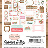 Carta Bella Farmhouse Market Frames & Tags (CBFAR113025) (OUTLET)