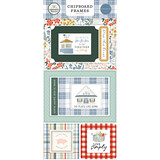 Carta Bella Farmhouse Summer Chipboard Frames (CBFAS150065) (OUTLET)