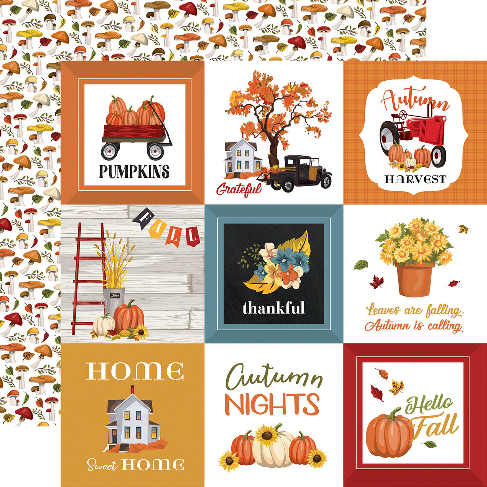 Carta Bella Fall Fun 12x12 Inch Collection Kit (CBFF326016) (OUTLET)