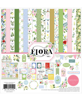 Carta Bella Flora No.4 12x12 Inch Collection Kit (CBFLN135016) (OUTLET) Carta Bella Flora No.4 12x12 Inch Collection Kit (CBFLN135016) (OUTLET)