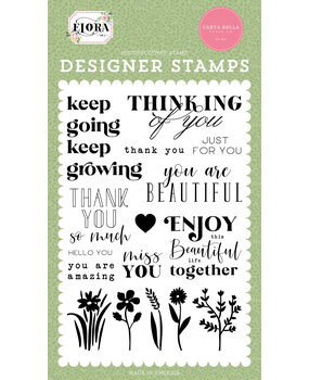 Carta Bella Keep Going Clear Stamps (CBFLN135040) (OUTLET) Carta Bella Keep Going Clear Stamps (CBFLN135040) (OUTLET)