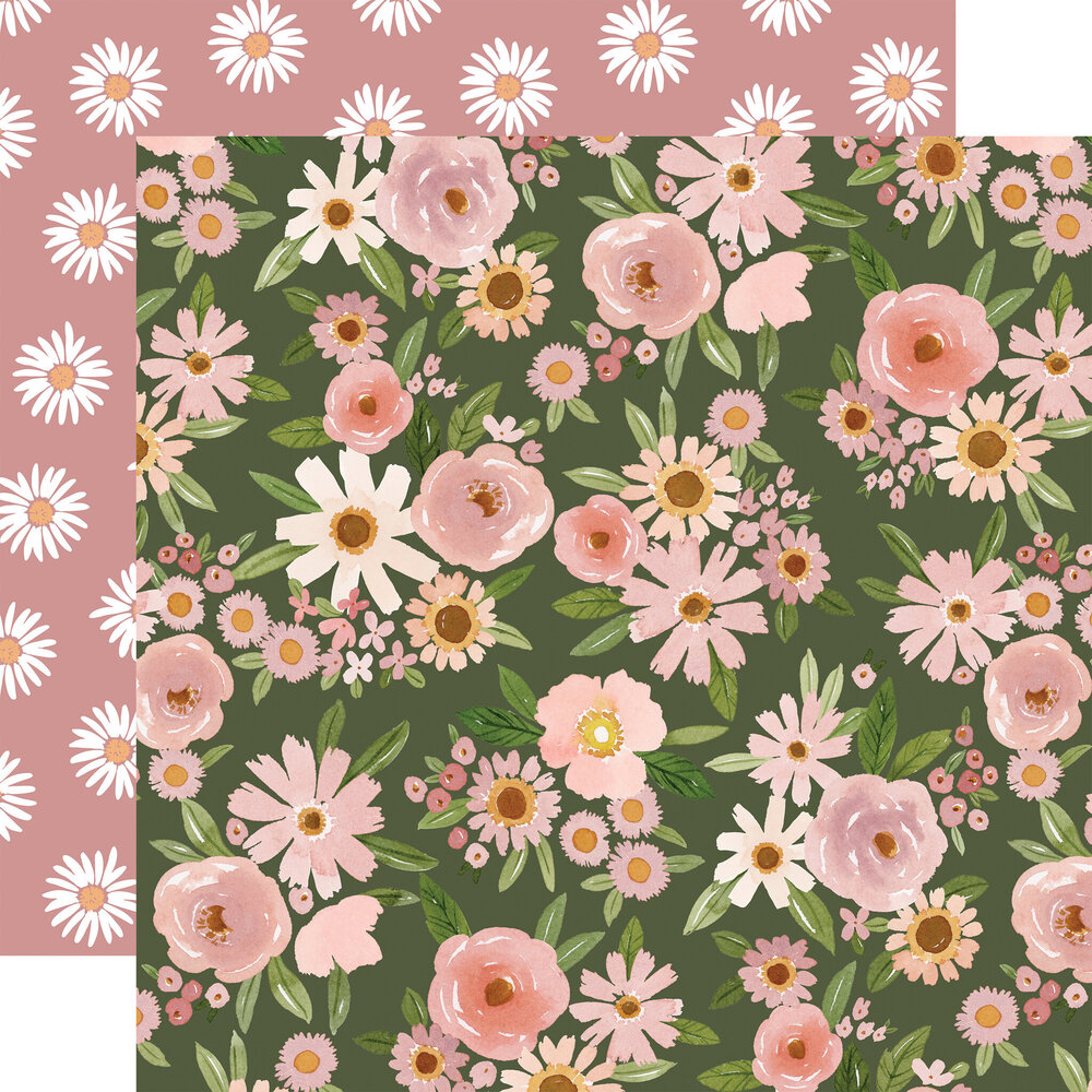 Carta Bella Flora No. 6 6x6 Inch Paper Pad (CBFRN316023) (OUTLET)