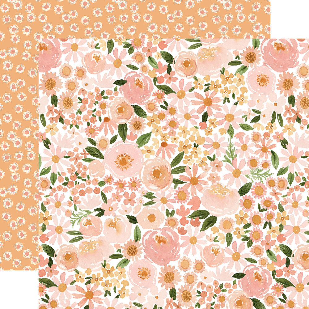 Carta Bella Flora No. 6 6x6 Inch Paper Pad (CBFRN316023) (OUTLET)