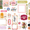 Carta Bella Flora No. 6 Frames & Tags (CBFRN316025) (OUTLET)