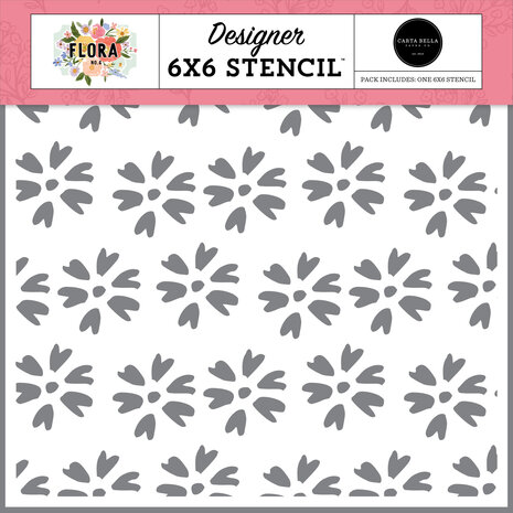 Carta Bella Prettiest Picks Stencil (CBFRN316034) (OUTLET)