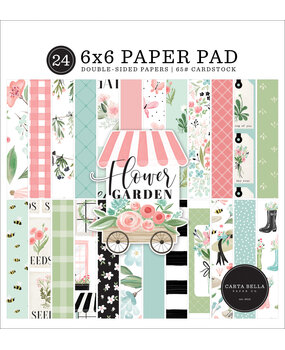 Carta Bella Flower Garden 6x6 Inch Paper Pad (CBGA130023) (OUTLET) Carta Bella Flower Garden 6x6 Inch Paper Pad (CBGA130023) (OUTLET)