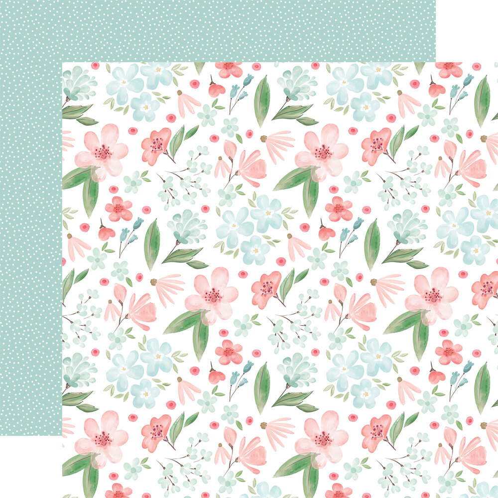 Carta Bella Flower Garden 6x6 Inch Paper Pad (CBGA130023) (OUTLET)