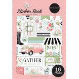 Carta Bella Flower Garden Sticker Book (CBGA130029) (OUTLET)
