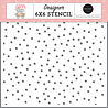 Carta Bella Be You Dot 6x6 Inch Stencil (CBGA130034) (OUTLET) Carta Bella Be You Dot 6x6 Inch Stencil (CBGA130034) (OUTLET)