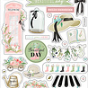 Carta Bella Flower Garden Puffy Stickers (CBGA130066) (OUTLET)