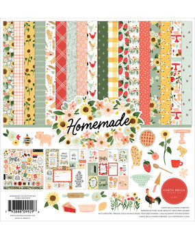 Carta Bella Homemade 12x12 Inch Collection Kit (CBH158016) (OUTLET) Carta Bella Homemade 12x12 Inch Collection Kit (CBH158016) (OUTLET)