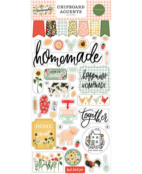 Carta Bella Homemade Chipboard Accents (CBH158021) (OUTLET) Carta Bella Homemade Chipboard Accents (CBH158021) (OUTLET)