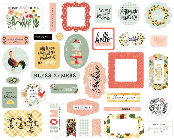 Carta Bella Homemade Ephemera (CBH158024) (OUTLET) Carta Bella Homemade Ephemera (CBH158024) (OUTLET)