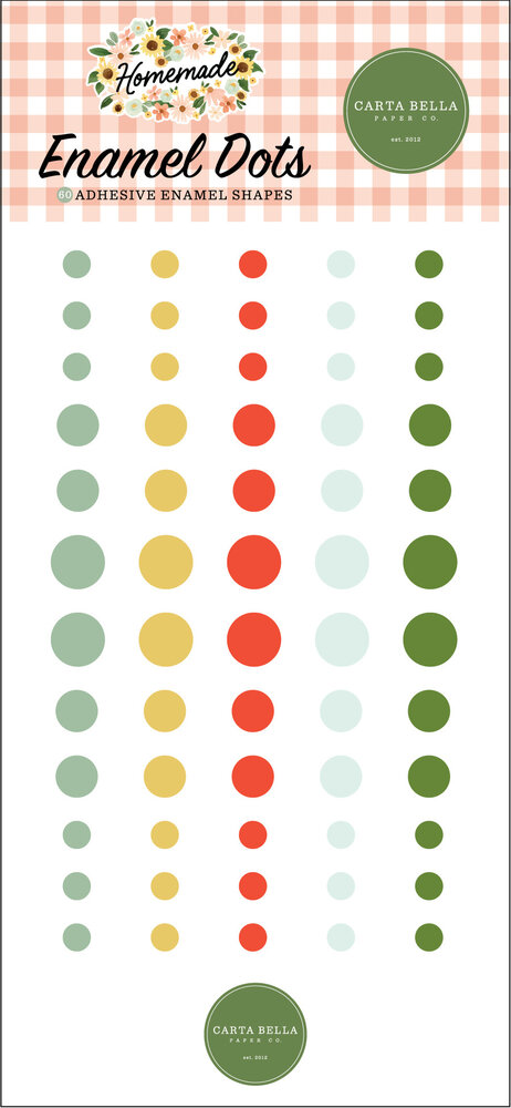 Carta Bella Homemade Enamel Dots (CBH158028) (OUTLET)