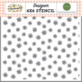 Carta Bella Dreamy Daisy Stencil (CBH158034) (OUTLET)