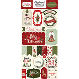 Carta Bella Hello Christmas 6x13 Inch Chipboard Phrases (CBHC124022) (OUTLET)