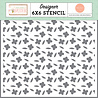 Carta Bella Love Grows Here Stencil (CBHCE351033) (OUTLET)