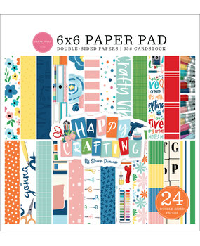 Carta Bella Happy Crafting 6x6 Inch Paper Pad (CBHCR157023) (OUTLET) Carta Bella Happy Crafting 6x6 Inch Paper Pad (CBHCR157023) (OUTLET)