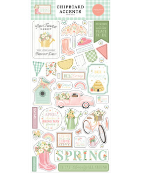 Carta Bella Here Comes Spring Chipboard Accents (CBHCS352021) (OUTLET) Carta Bella Here Comes Spring Chipboard Accents (CBHCS352021) (OUTLET)
