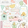 Carta Bella Here Comes Spring Chipboard Accents (CBHCS352021) (OUTLET)