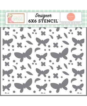 Carta Bella Friendly Butterfly Skies Stencil (CBHCS352034) (OUTLET) Carta Bella Friendly Butterfly Skies Stencil (CBHCS352034) (OUTLET)