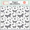 Carta Bella Friendly Butterfly Skies Stencil (CBHCS352034) (OUTLET) Carta Bella Friendly Butterfly Skies Stencil (CBHCS352034) (OUTLET)