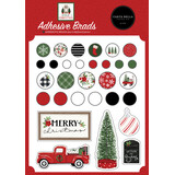 Carta Bella Home For Christmas Adhesive Brads (CBHFC139020) (OUTLET)