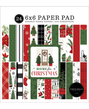Carta Bella Home For Christmas 6x6 Inch Paper Pad (CBHFC139023) (OUTLET) Carta Bella Home For Christmas 6x6 Inch Paper Pad (CBHFC139023) (OUTLET)