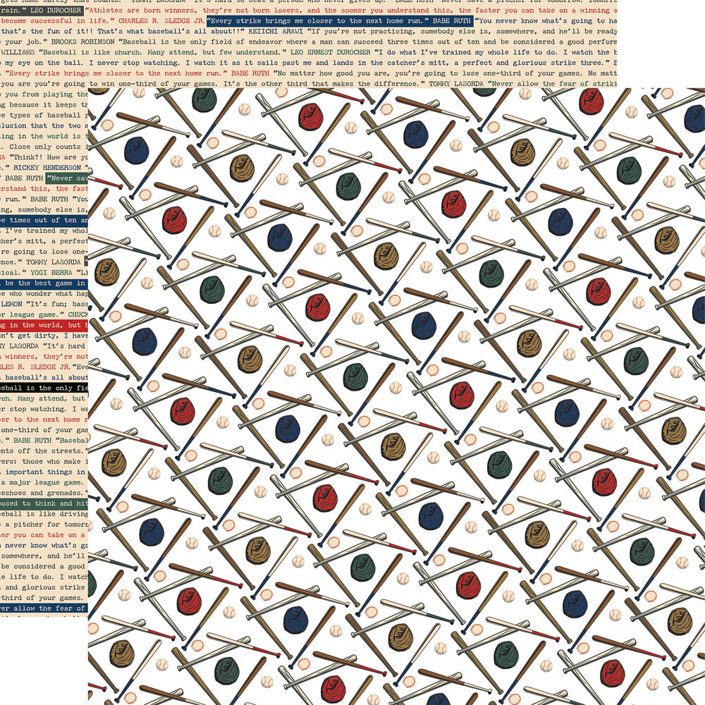 Carta Bella Home Run 12x12 Inch Collection Kit (CBHR313016) (OUTLET)