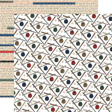 Carta Bella Home Run 12x12 Inch Collection Kit (CBHR313016) (OUTLET)