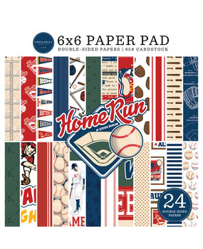 Carta Bella Home Run 6x6 Inch Paper Pad (CBHR313023) (OUTLET) Carta Bella Home Run 6x6 Inch Paper Pad (CBHR313023) (OUTLET)