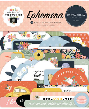 Carta Bella Here There And Everywhere Ephemera (CBHTE308024) (OUTLET) Carta Bella Here There And Everywhere Ephemera (CBHTE308024) (OUTLET)