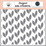 Carta Bella Lovely Leaves Stencil (CBHTE308035) (OUTLET)