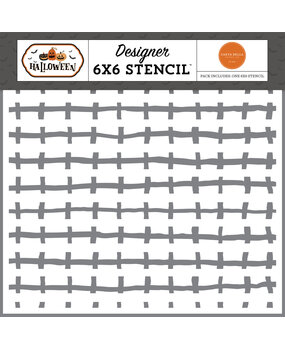 Carta Bella Spooky Scary Stitch Stencil (CBHW324034) (OUTLET)