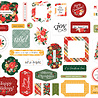 Carta Bella Joyful Christmas Flora Ephemera (CBJCF340024) (OUTLET)