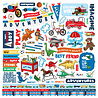 Carta Bella Little Boy 12x12 Inch Element Sticker (CBLB160014) (OUTLET)