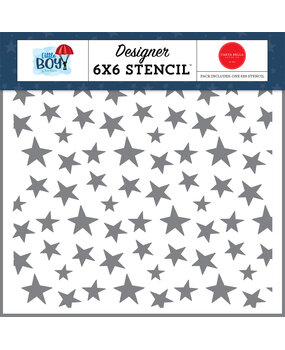 Carta Bella Awesome Stars Stencil (CBLB160034) (OUTLET)