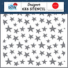 Carta Bella Awesome Stars Stencil (CBLB160034) (OUTLET)